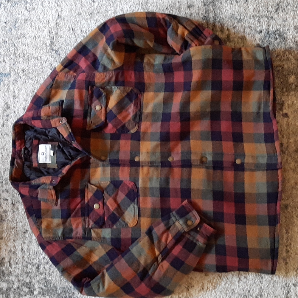 NorthCrest Warm Lined Flannel Winter Mens XL